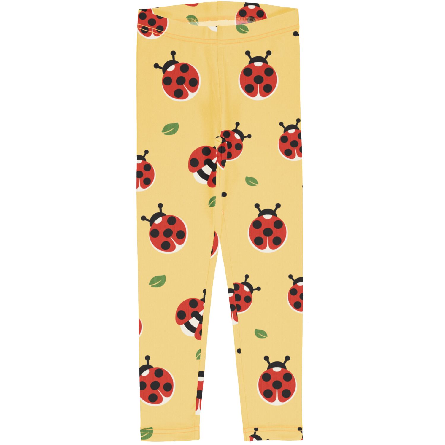Maxomorra yellow leggings ladybird 3 4 5 6 7 8 9 10 various ages