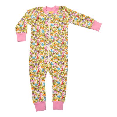 DUNS Sweden zipsuit pink jumbled radish