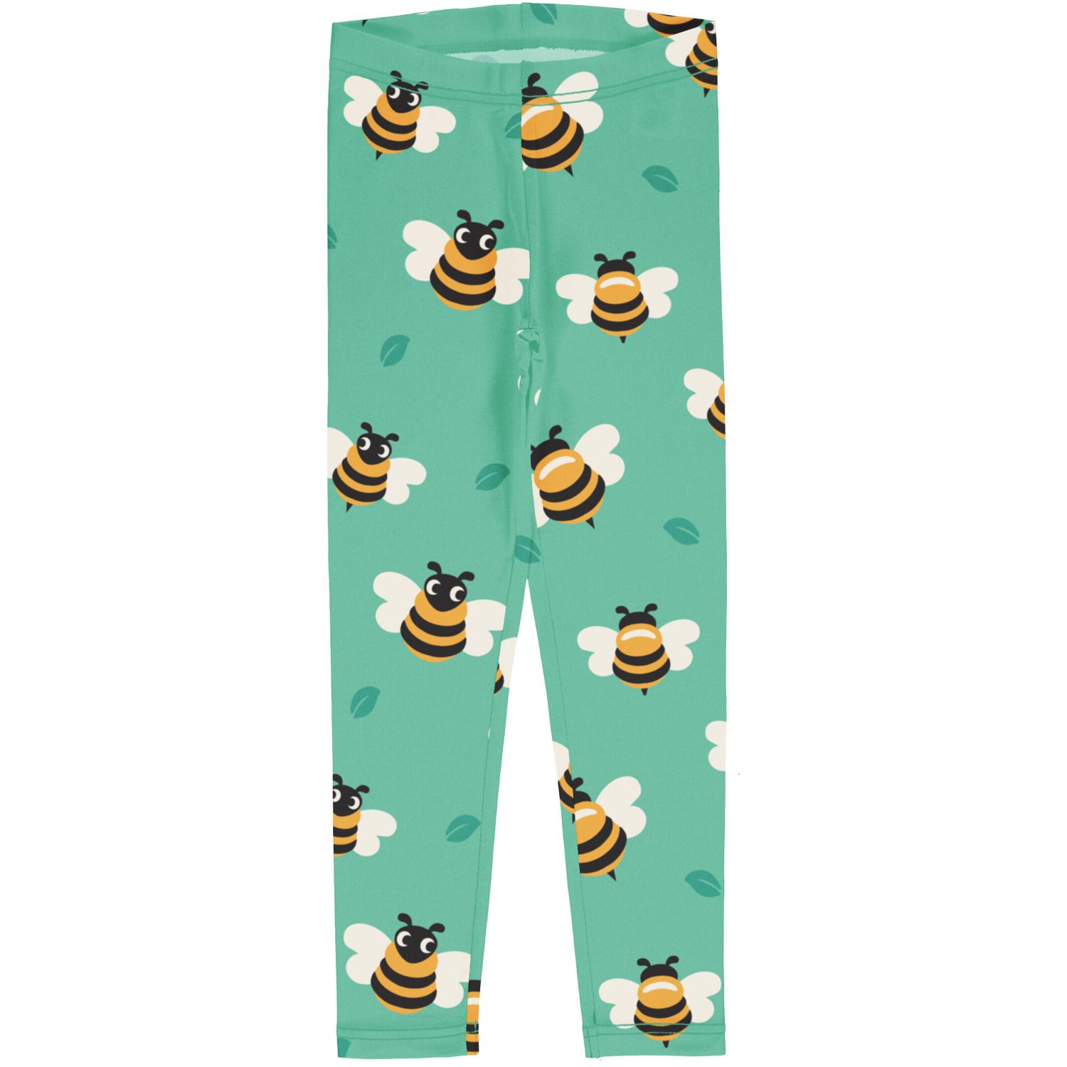 Maxomorra green bee leggings 3 4 5 6 7 8 9 10 various ages